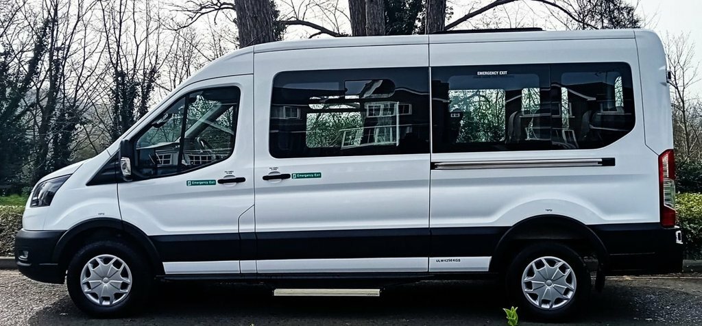 Ford Transit Custom Minibus YR73DVZ White #6