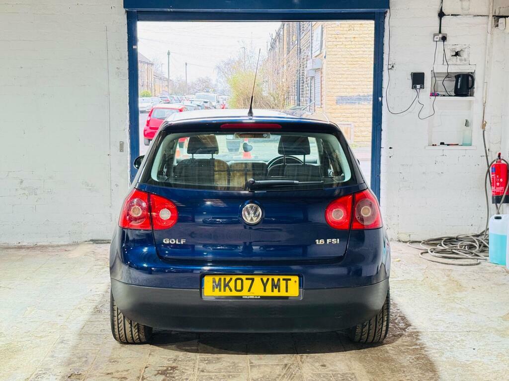 Volkswagen Golf 1.6 Fsi Match Blue #5