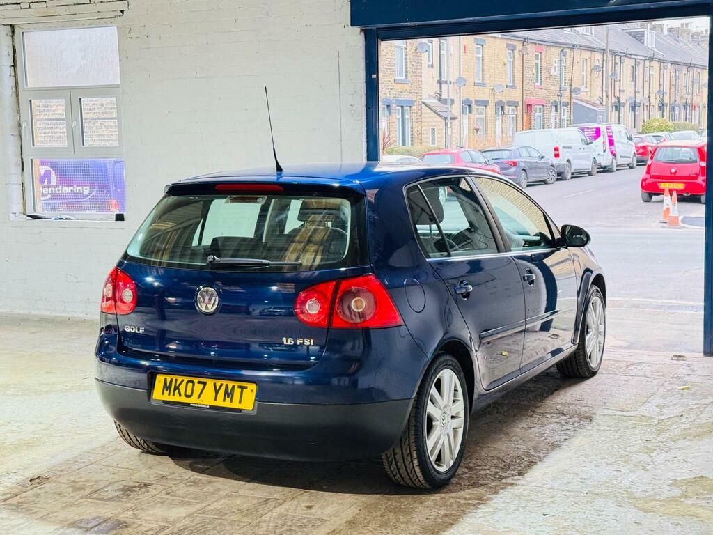 Volkswagen Golf 1.6 Fsi Match Blue #4