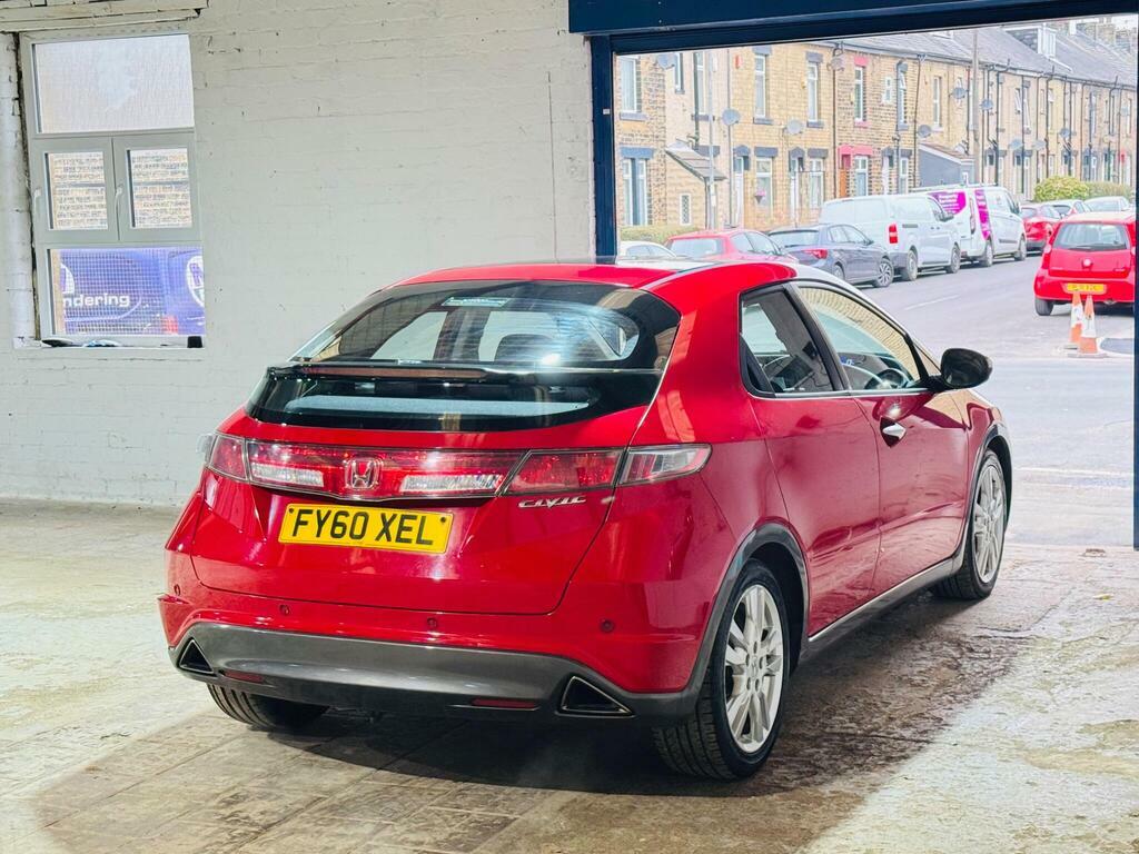 Honda Civic 2.2 I-ctdi Es Red #4
