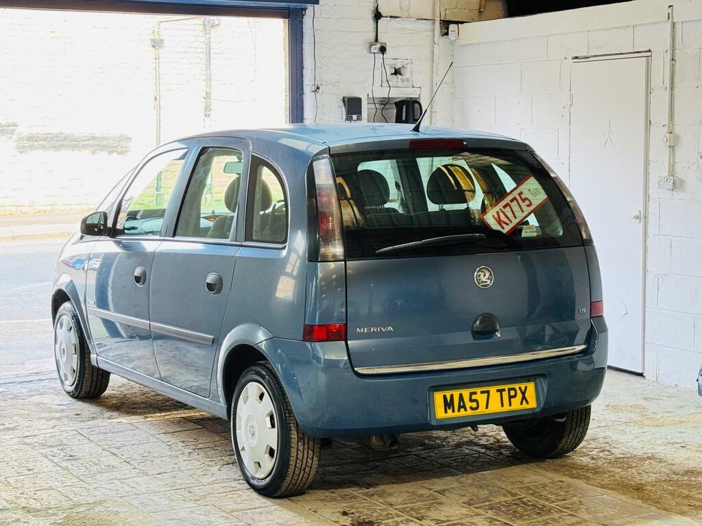 Vauxhall Meriva 1.6I 16V Life Easytronic Blue #6