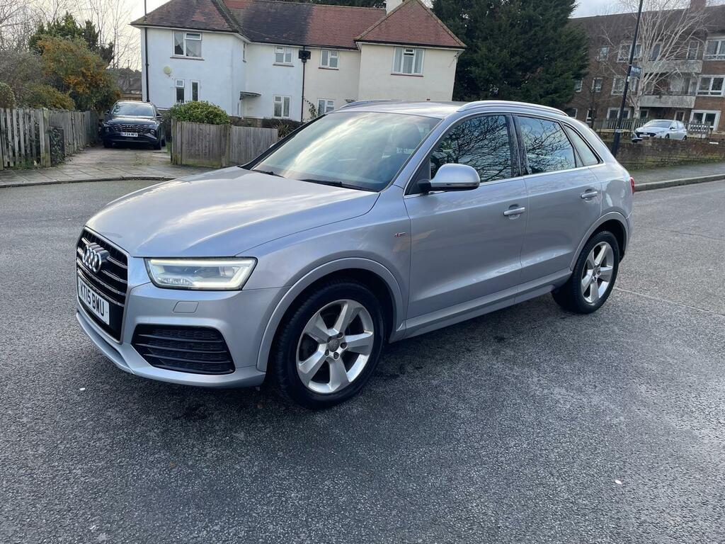 Audi Q3 2.0 Tdi S Line Suv KT15BWU Silver #2