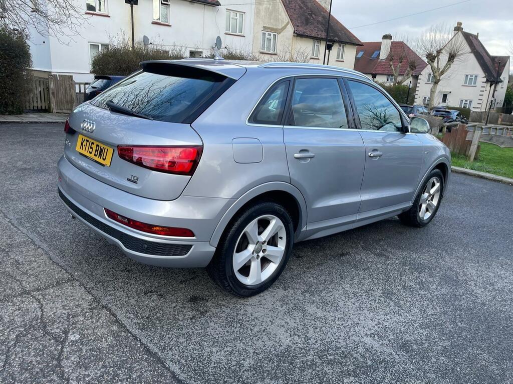 Audi Q3 2.0 Tdi S Line Suv KT15BWU Silver #4