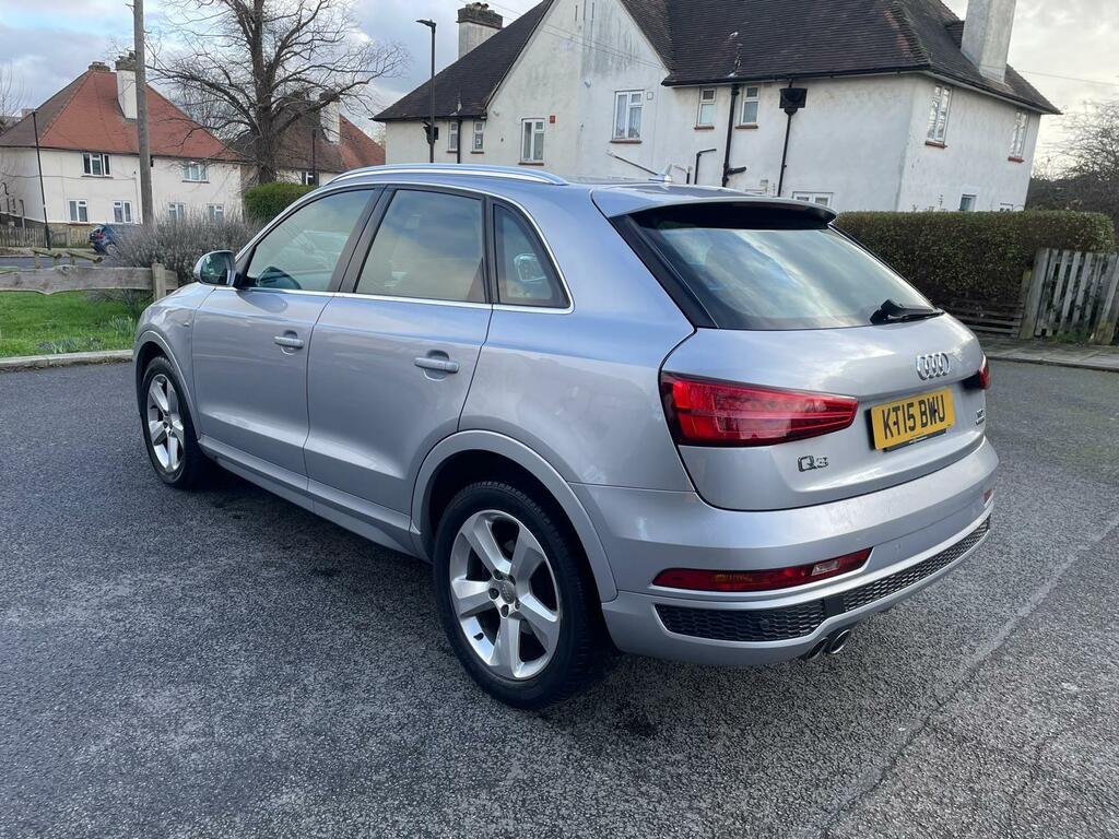 Audi Q3 2.0 Tdi S Line Suv KT15BWU Silver #3