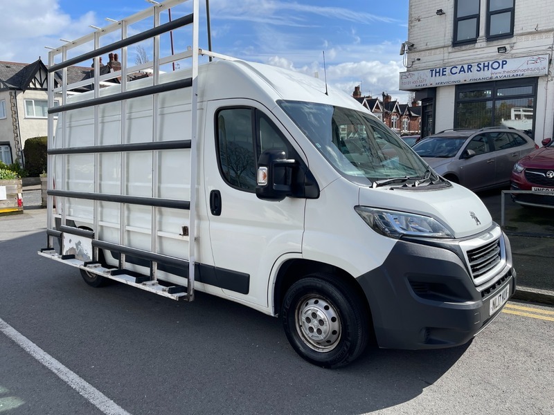 Peugeot Boxer Blue Hdi 335 L2h2 NL17KUV White #5