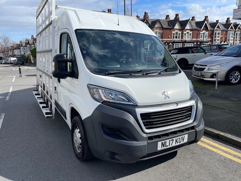 Peugeot Boxer Blue Hdi 335 L2h2 NL17KUV White #3