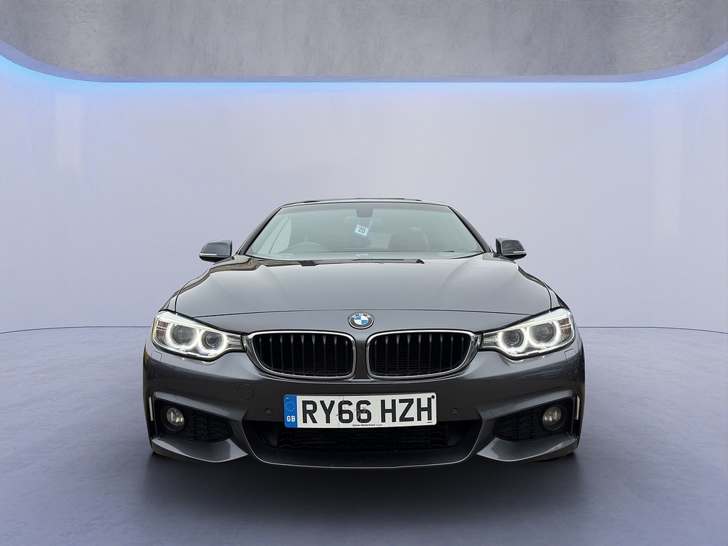 BMW 4 Series 420D M Sport RY66HZH Grey #2