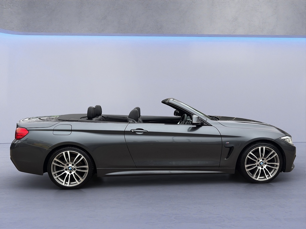 BMW 4 Series 420D M Sport RY66HZH Grey #4