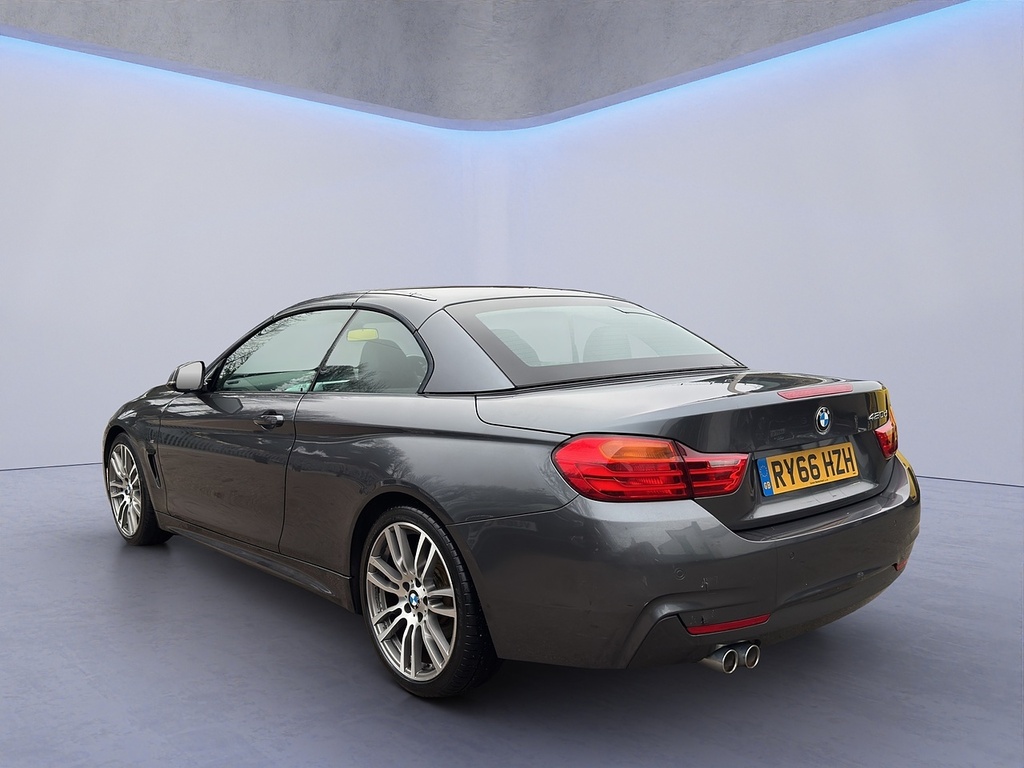 BMW 4 Series 420D M Sport RY66HZH Grey #6
