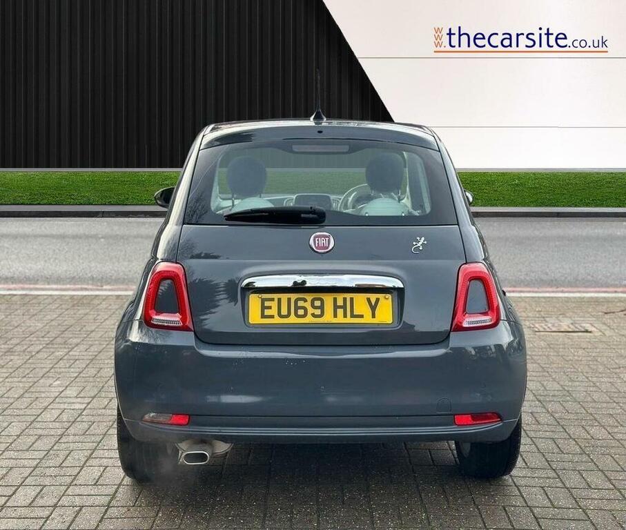 Fiat 500 Hatchback 1.2 Lounge Dualogic Euro 6 Ss 20 EU69HLY Grey #4