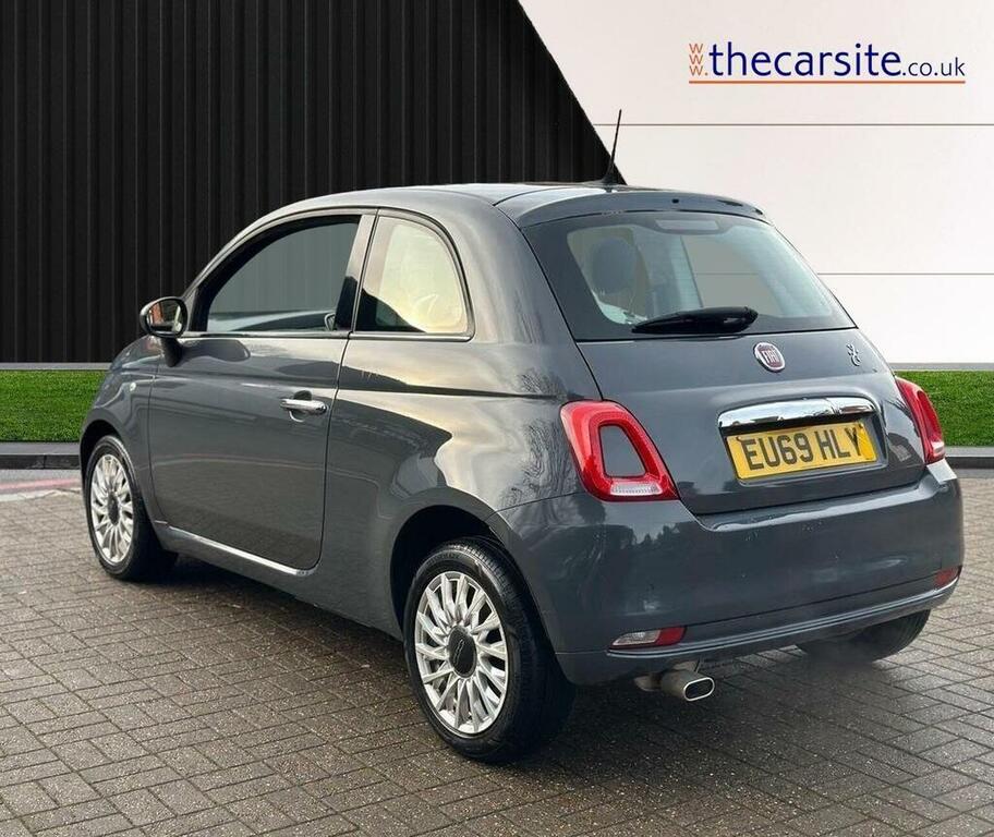 Fiat 500 Hatchback 1.2 Lounge Dualogic Euro 6 Ss 20 EU69HLY Grey #2