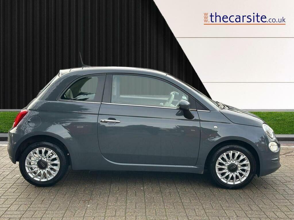 Fiat 500 Hatchback 1.2 Lounge Dualogic Euro 6 Ss 20 EU69HLY Grey #5