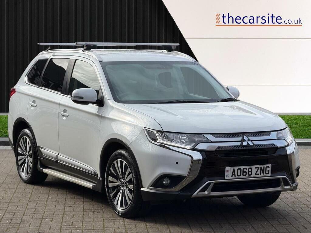 Mitsubishi Outlander Suv 2.0 Mivec Juro Cvt 4Wd Euro 6 Ss 2018 White