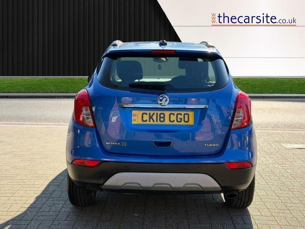Vauxhall Mokka X Suv 1.4I Turbo Design Nav Euro 6 201818 CK18CGO Blue #4