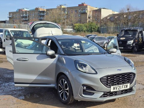 Ford Puma 1.0T Ecoboost St-line MV21FXW Silver #6