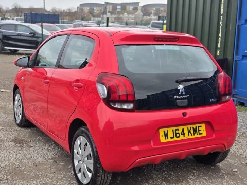 Peugeot 108 1.0 Vti Active WJ64KME Red #4