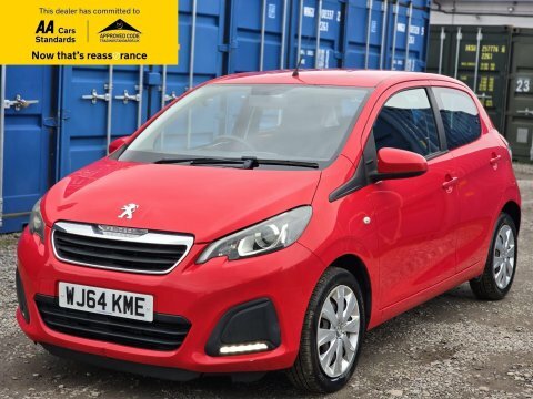 Peugeot 108 1.0 Vti Active WJ64KME Red #3