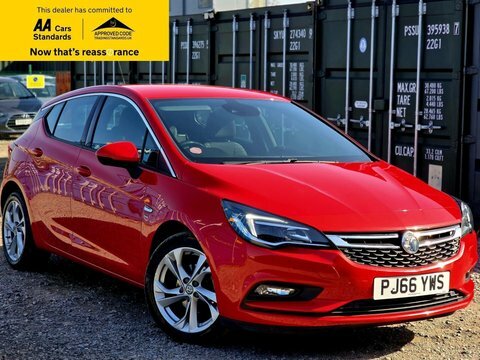 Vauxhall Astra 1.4I Turbo Sri Red