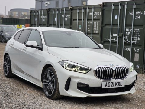 BMW 1 Series 2.0 118D M AO21KXL White #5