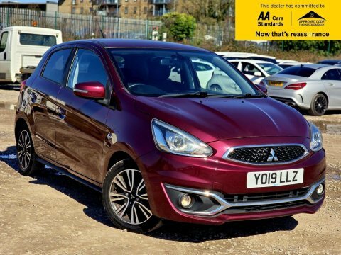 Mitsubishi Mirage 1.2 4 Hatchback Purple
