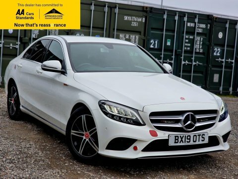 Mercedes-Benz C Class 1.5 C200 Mhev White