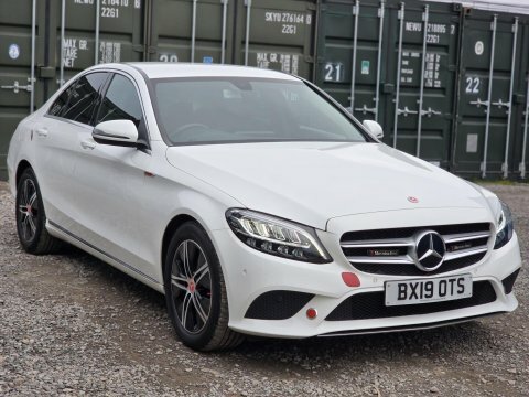 Mercedes-Benz C Class 1.5 C200 Mhev BX19OTS White #5