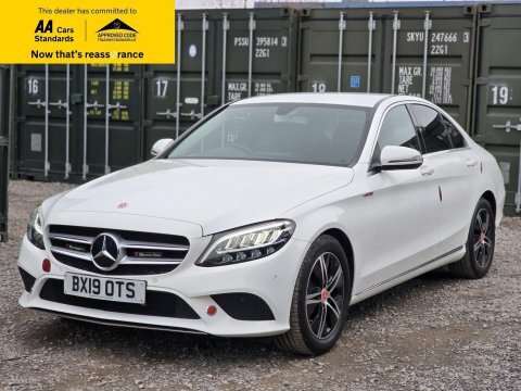 Mercedes-Benz C Class 1.5 C200 Mhev BX19OTS White #3