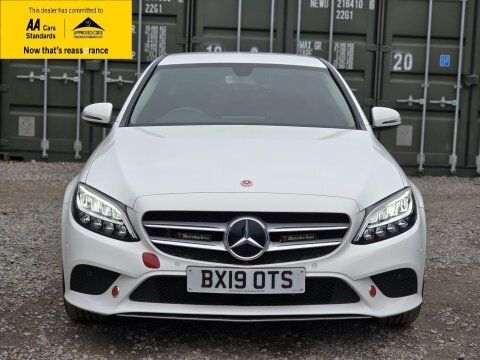Mercedes-Benz C Class 1.5 C200 Mhev BX19OTS White #2