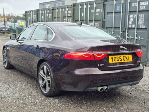 Jaguar XF 2.0D Portfolio Saloon YO65GKL Red #4