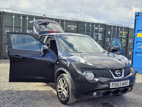 Nissan Juke 1.6 Acenta Premium PO63WRE Black #6