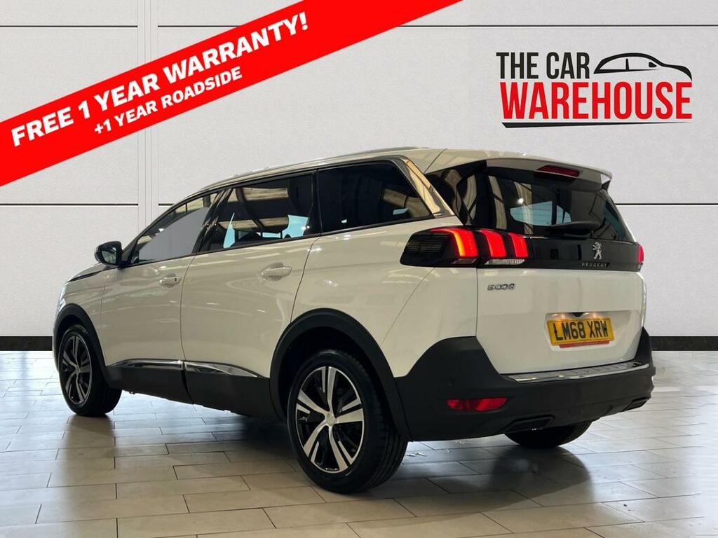 Peugeot 5008 1.5 Bluehdi Allure LM68XRW White #2