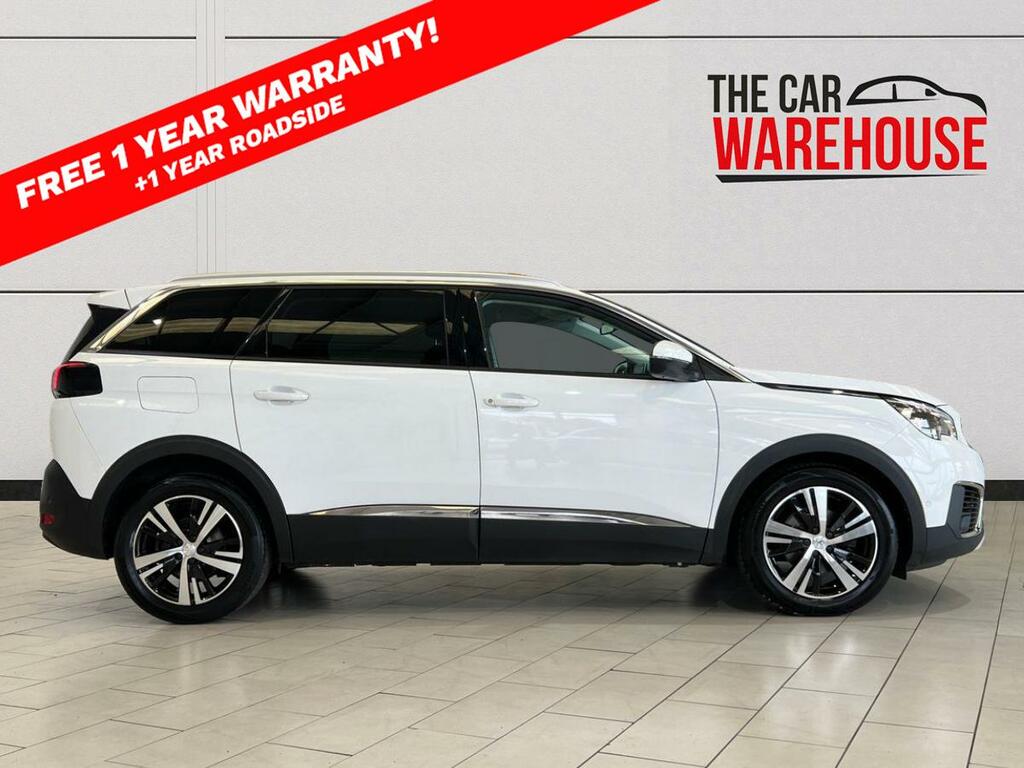 Peugeot 5008 1.5 Bluehdi Allure LM68XRW White #6