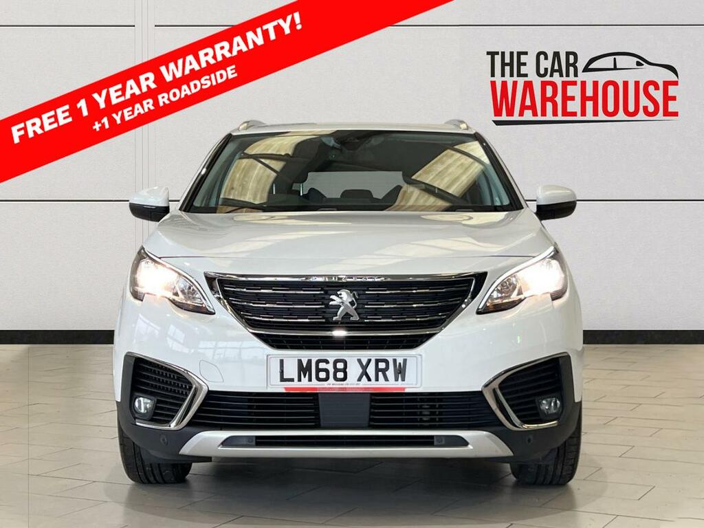 Peugeot 5008 1.5 Bluehdi Allure LM68XRW White #5