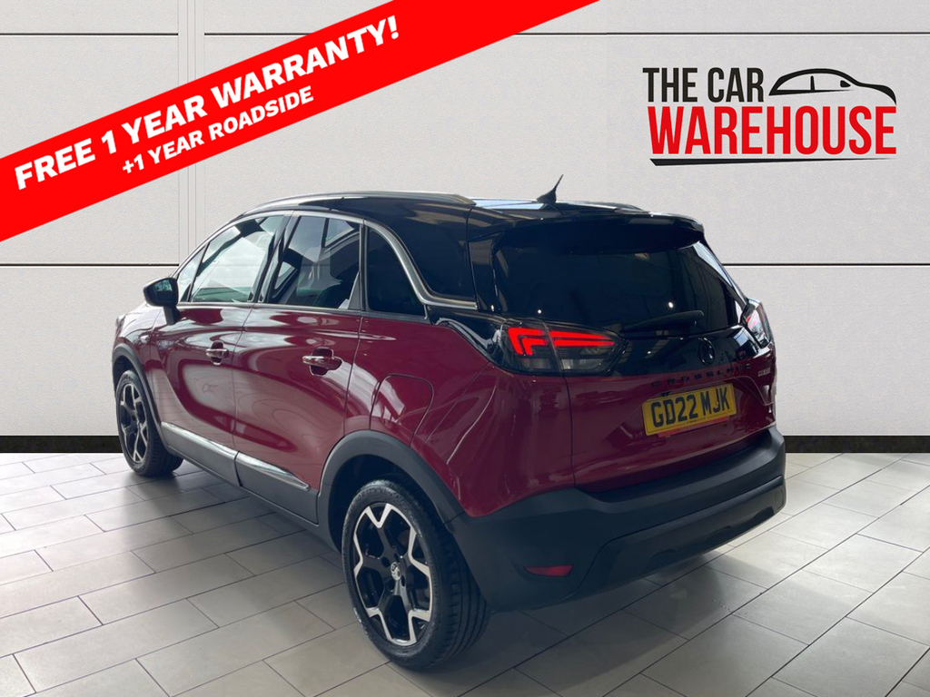 Vauxhall Crossland 1.2 Turbo 130 Ultimate GD22MJK Red #2