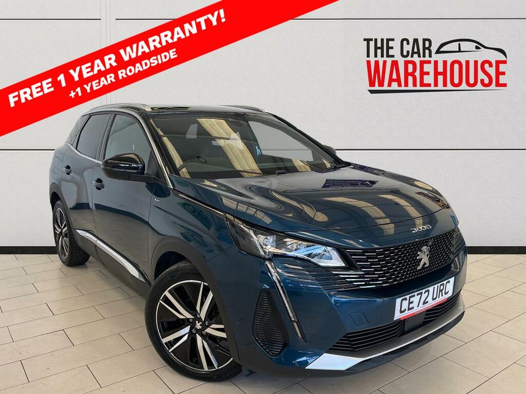 Peugeot 3008 1.5 Bluehdi Gt Premium Suv Eat Euro 6 Ss Blue