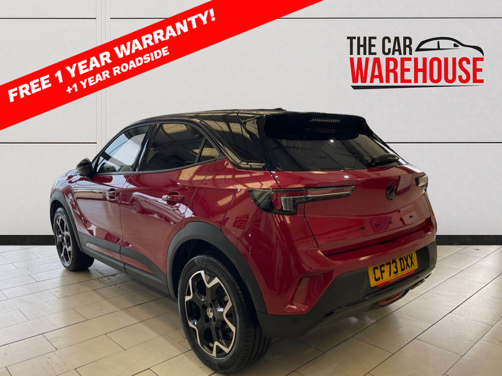 Vauxhall Mokka 1.2 Turbo Ultimate CF73DXX Red #2