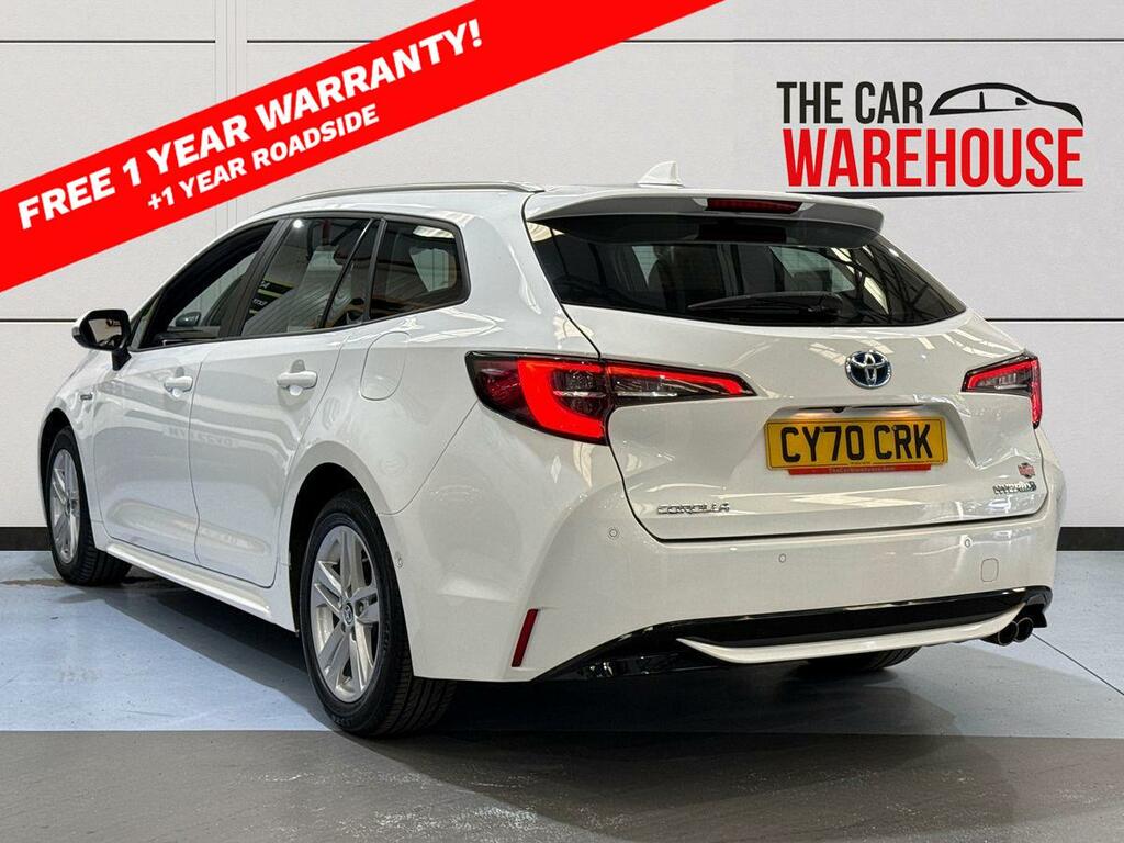 Toyota Corolla 2.0 Vvt-i Hybrid Icon Tech Cvt CY70CRK White #2