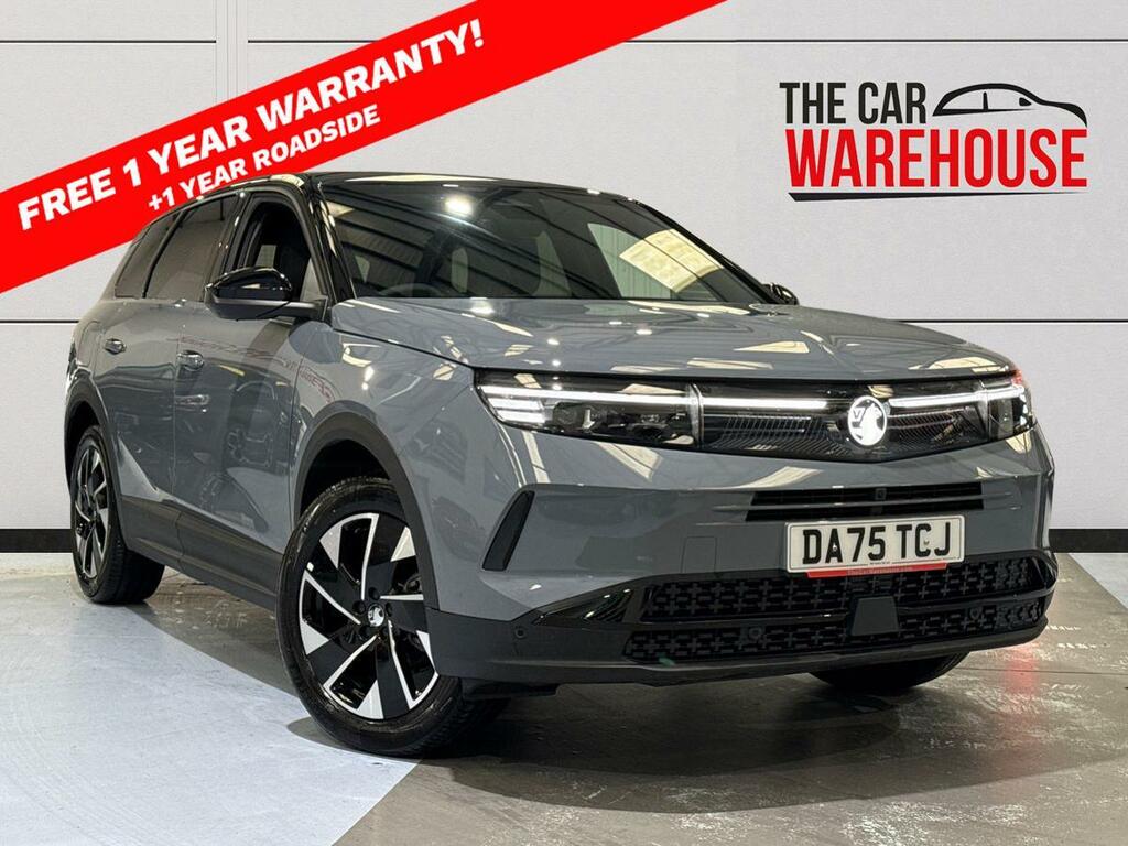 Vauxhall Grandland 1.2 Hybrid 145 Ultimate E-dct6 Fixed Roof Grey