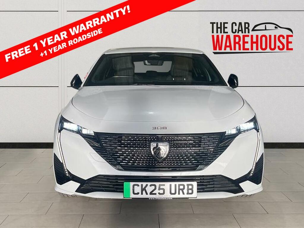Peugeot 308 115Kw Gt 54Kwh CK25URB White #5