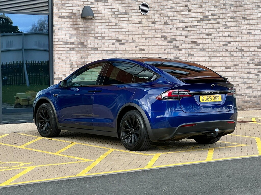 Tesla Model X Dual Motor Long Range Suv 4Wde GJ69OBF Blue #5