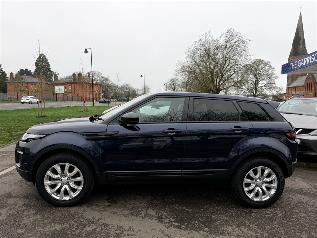 Land Rover Range Rover Evoque Td4 Se Tech HX66UTP Blue #2