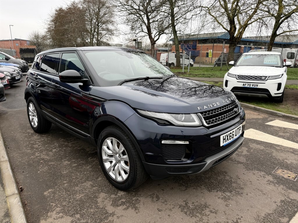 Land Rover Range Rover Evoque Td4 Se Tech HX66UTP Blue #5
