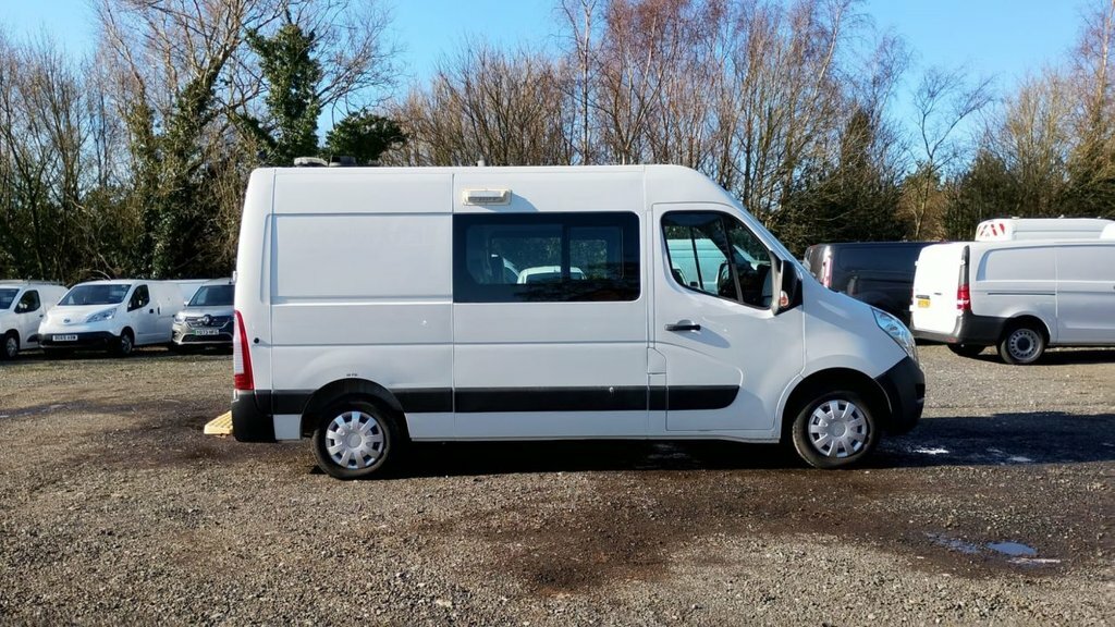 Vauxhall Movano Vauxhall Movano L2 H2 Welfare Unit, Ex-network Rai BS19KGK  #4