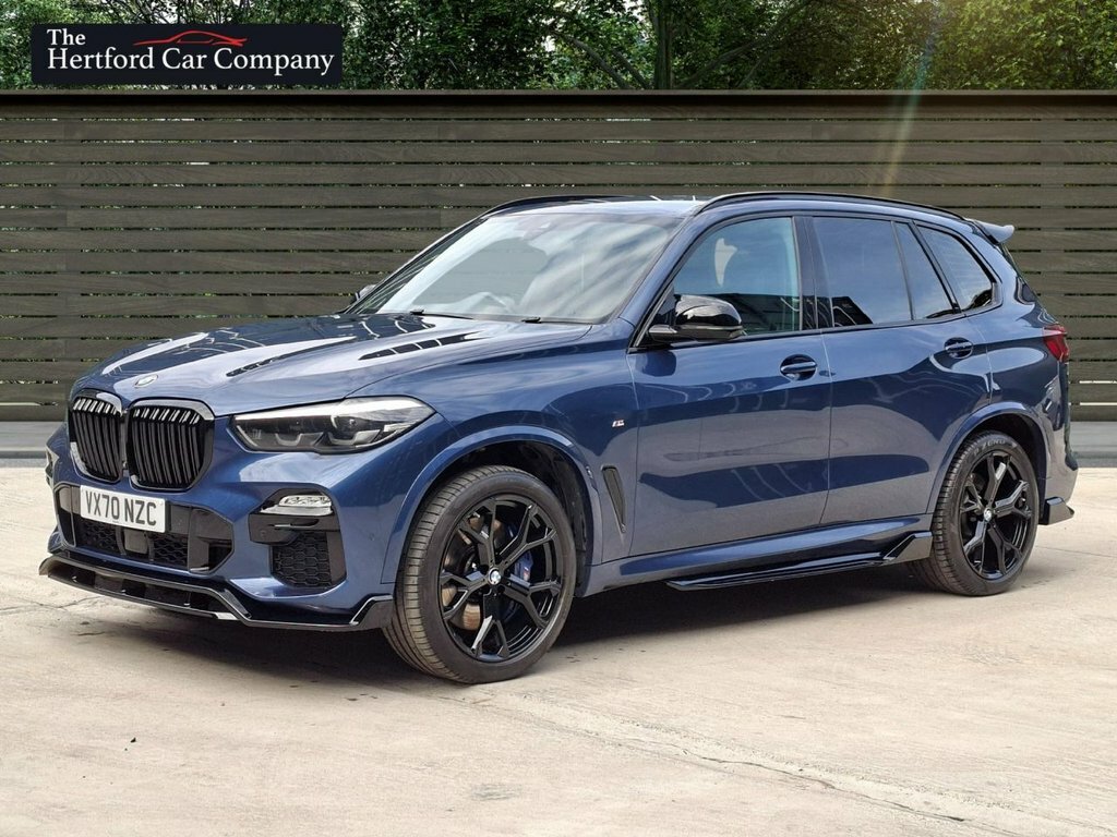 BMW X5 3L M Sport VX70NZC Blue #3