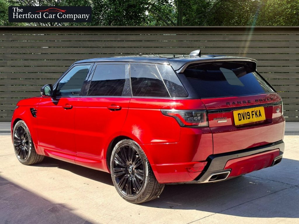 Land Rover Range Rover Sport 3L Dynamic DV19FKA Red #5