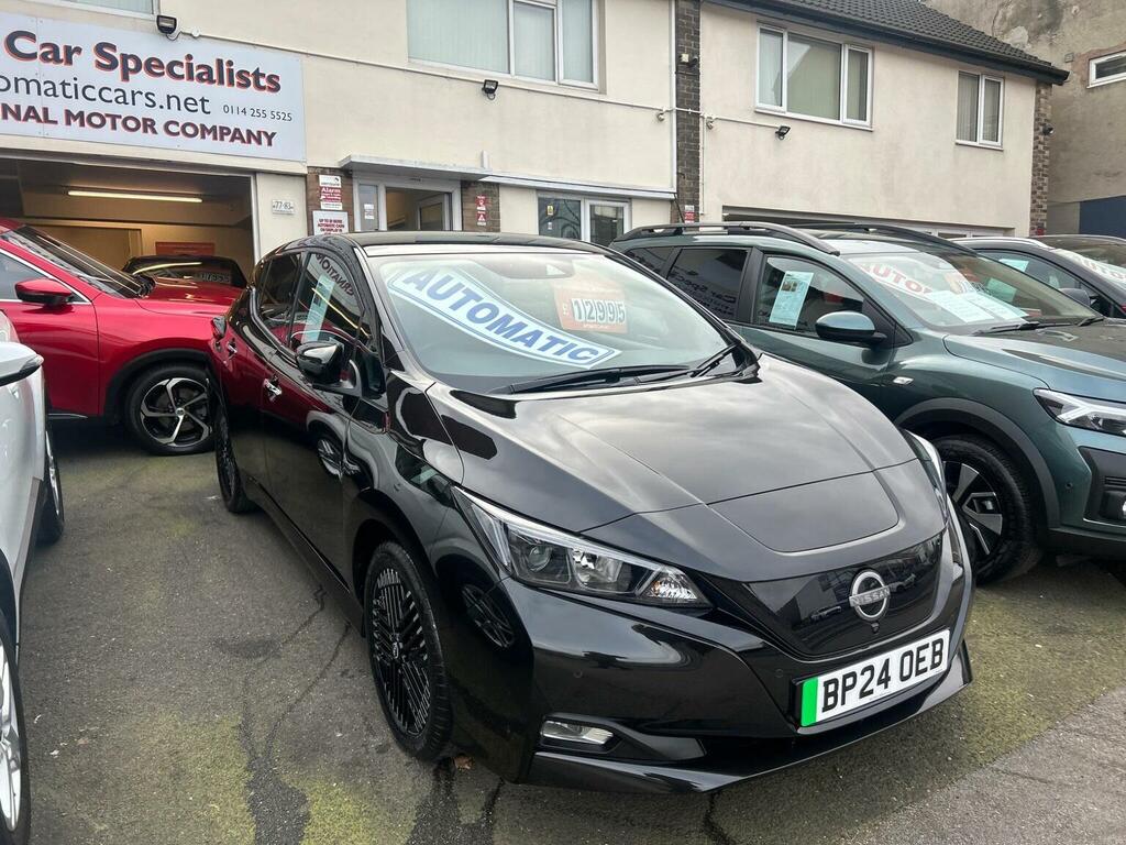 Nissan Leaf Hatchback 39Kwh N-connecta 202424 BP24OEB Black #2
