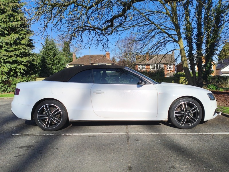 Audi A5 Tdi S Line N999KTH White #3