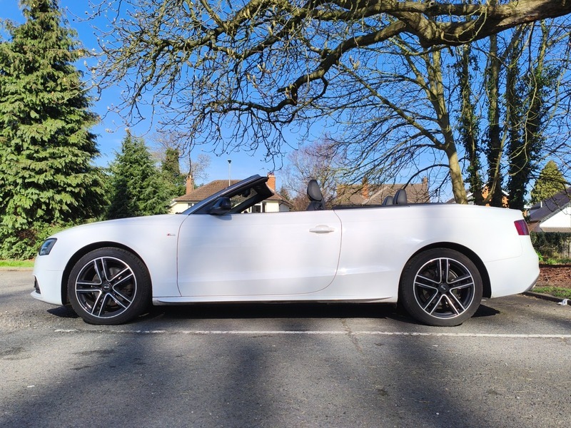 Audi A5 Tdi S Line N999KTH White #6