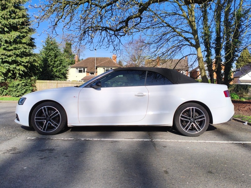 Audi A5 Tdi S Line N999KTH White #4