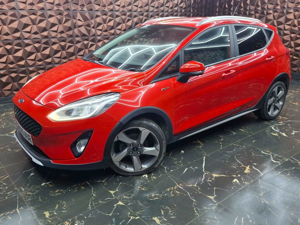 Ford Fiesta Active 1 T NU69AUR Red #4